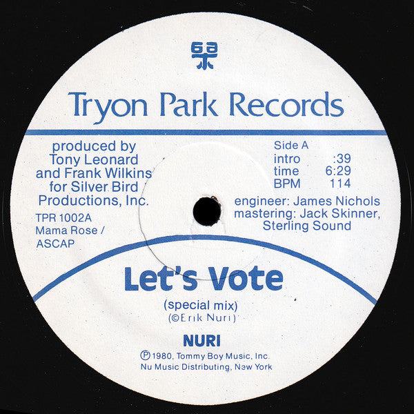 Nuri ‎– Let's Vote
