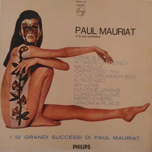Paul Mauriat E La Sua Orchestra ‎– I 12 Grandi Successi Di Paul Mauriat