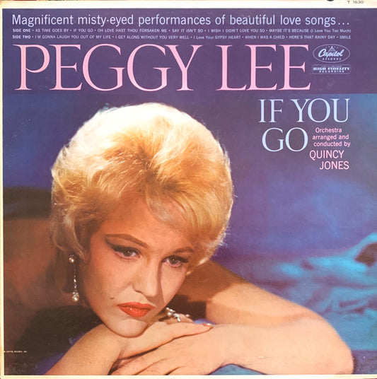 Peggy Lee – If You Go