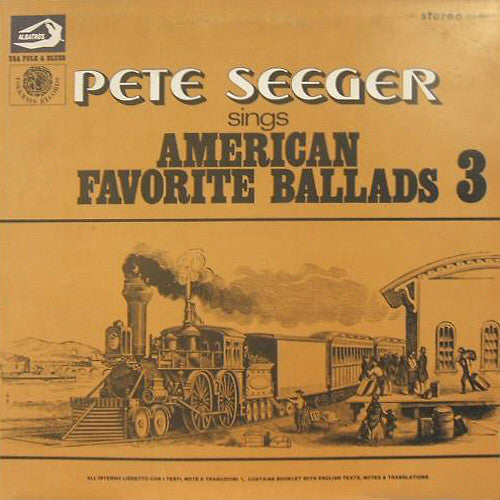 Pete Seeger ‎– American Favorite Ballads, Volume 3