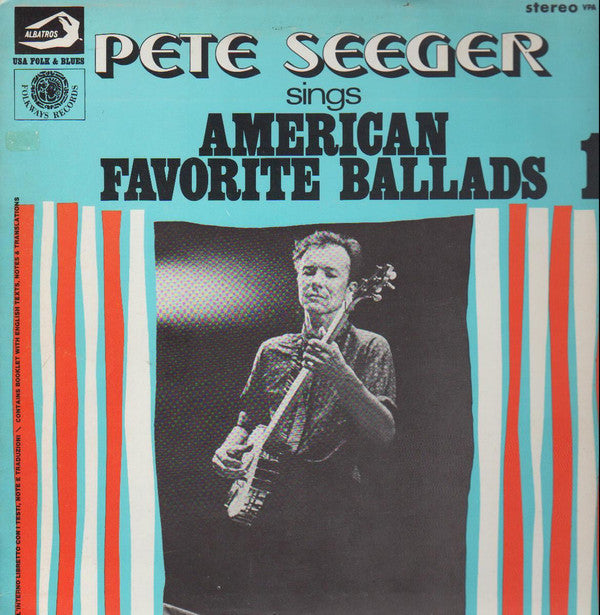 Pete Seeger ‎– Sings American Favorite Ballads - Vol. 1