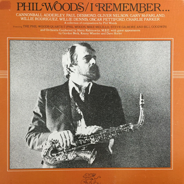 Phil Woods ‎– I Remember