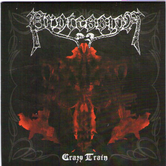 Procession / Mountain Throne ‎– Crazy Train / Trumpets Of Autumn (7")