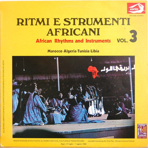 Ritmi E Strumenti Africani = African Rhythms And Instruments Vol. 3