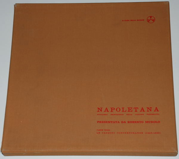 Roberto Murolo – Napoletana - Antologia Cronologica Della Canzone Partenopea - Parte Terza - Le Canzoni Contemporanee (1940 - 1962) - (BOX)