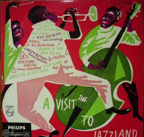Various ‎– A Visit To Jazzland - (10")