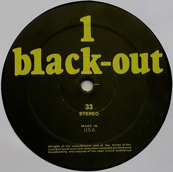Various – Black-Out 1 (unofficial)