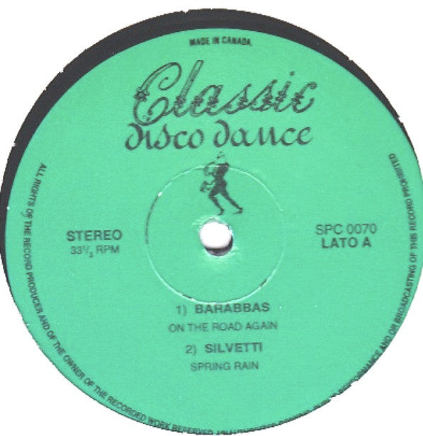 Various ‎– Classic Disco Dance