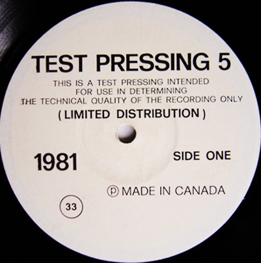 Various ‎– Test Pressing 5