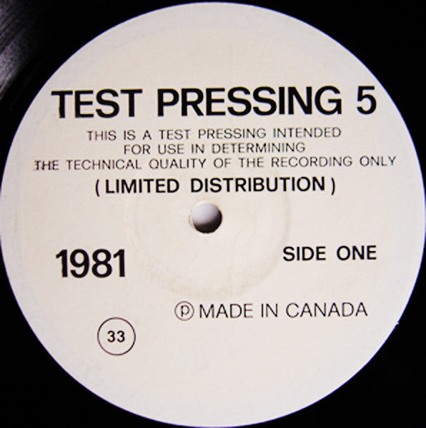 Various ‎– Test Pressing 5