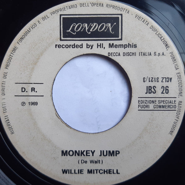 Willie Mitchell / The Clique – Monkey Jump / Sugar On Sunday - (7") - (jukebox)